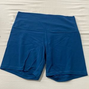 Lululemon Align Short Blue 6 inch Size 12